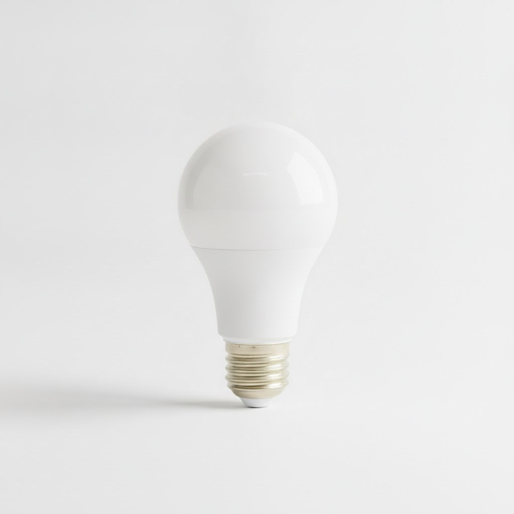 Ampoule connectée E27 couleur et blanc réglable, vue de detail de la connectique